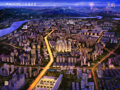 宜昌領(lǐng)地天嶼:傲居城東核心地段 &ldquo;嶼&rdquo;見城市新未來
