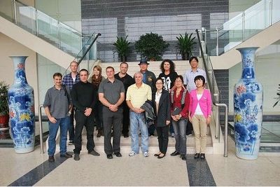 質(zhì)量鑄就品牌 品牌成就市場--外商參觀肯帝亞工廠